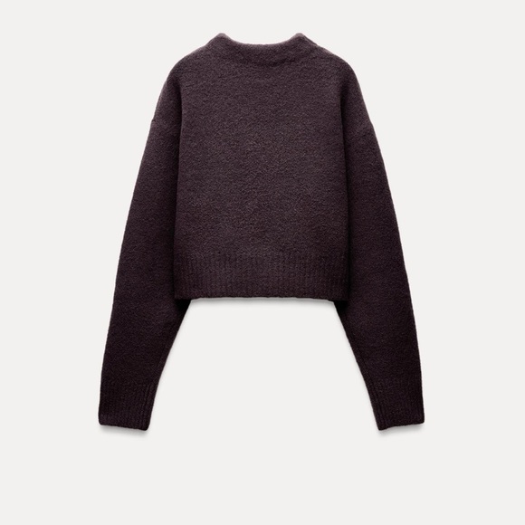 ZARA Soft Knit Short Sweater - Picture 6 of 8